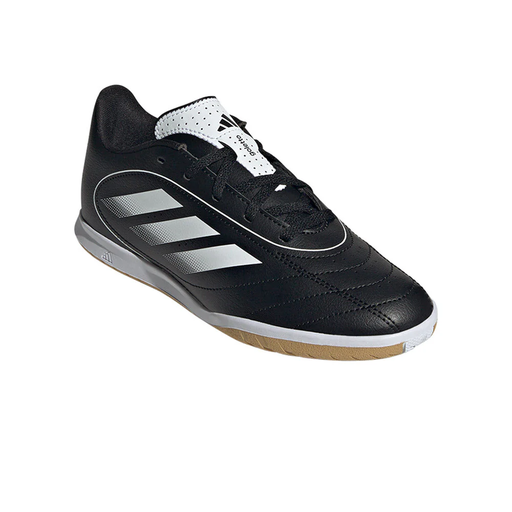 ADIDAS Goletto IX Kids Indoor Court Shoes - Black - 12 K