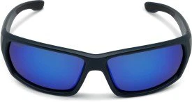 CRESSI Bill Sunglasses With Lace - Multi color - ONE SIZE - BLACK MIRRORED LENS BLUE