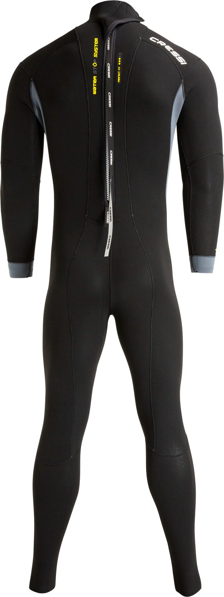 CRESSI Fast Man Monopiece Wetsuit 5mm - Black - L