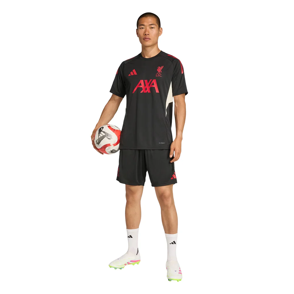 ADIDAS Liverpool FC Tiro 25 Competition Training Men's Football Jersey - Black - 2XL (UK SIZE)