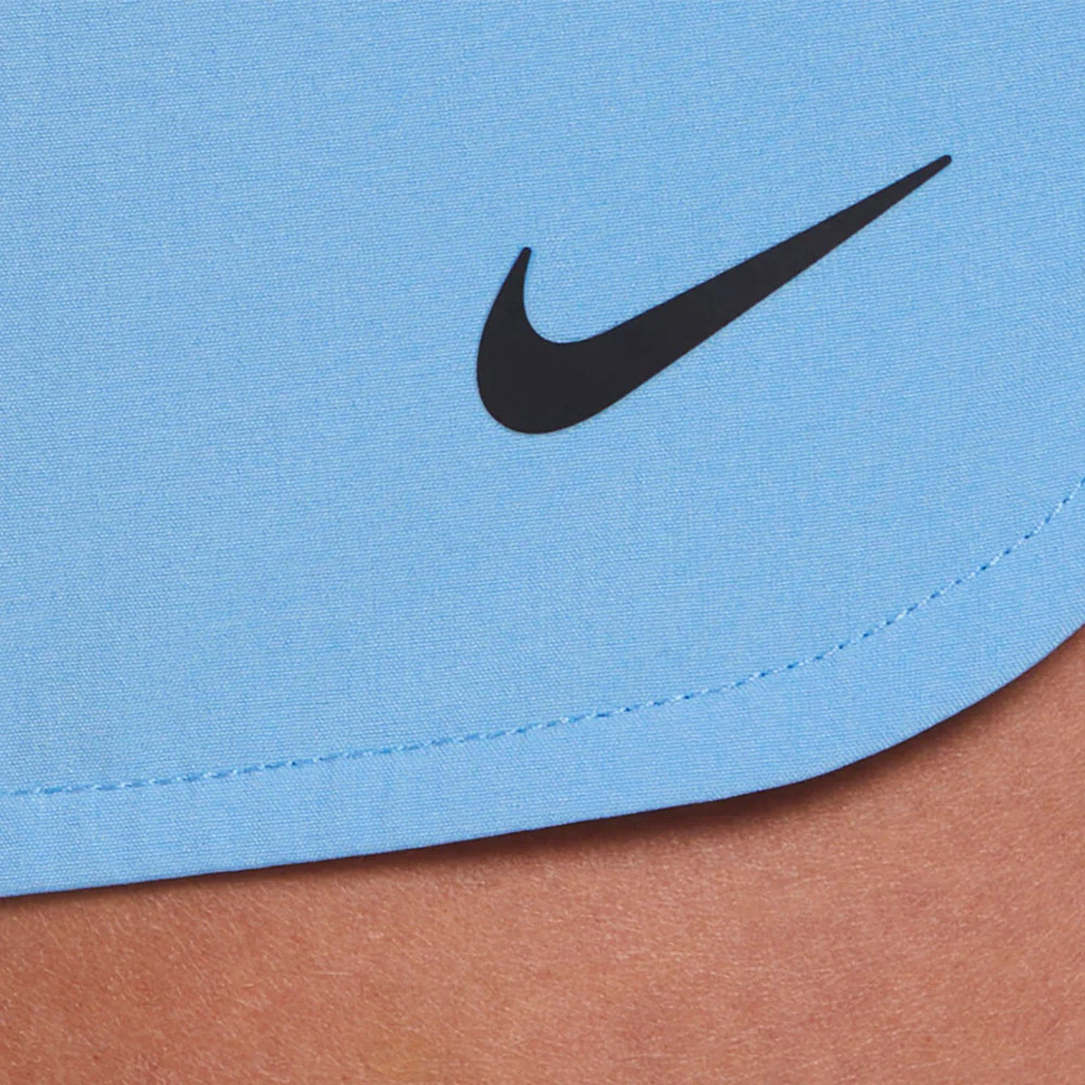 NIKE Cover-Up Women's Swim Shorts - Blue - L (US SIZE)