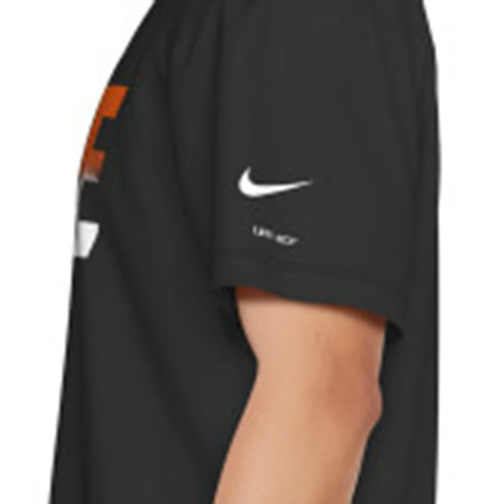 NIKE Hydroguard Men's Swim Shirt - Black - L (US SIZE)