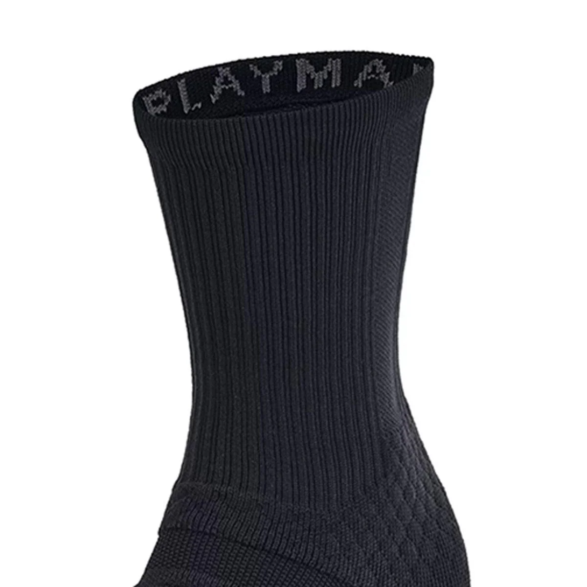 UNDER ARMOUR Playmaker Team Crew Unisex Socks - Black - L (US SIZE)
