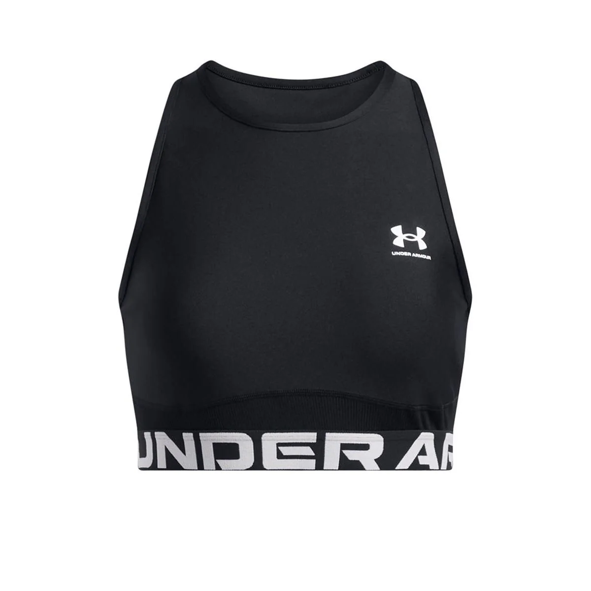 UNDER ARMOUR HeatGear® Rib Women's Training Tank - Black - L (US SIZE)