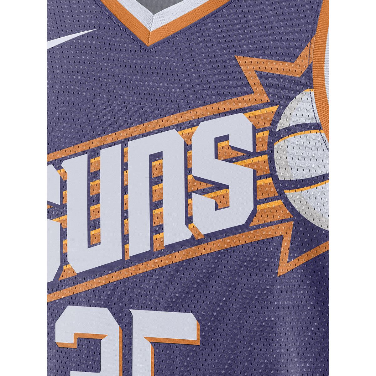 NIKE Phoenix Suns 2023/24 Icon Edition Men's Basketball Tank - Purple - 2XL (US SIZE)