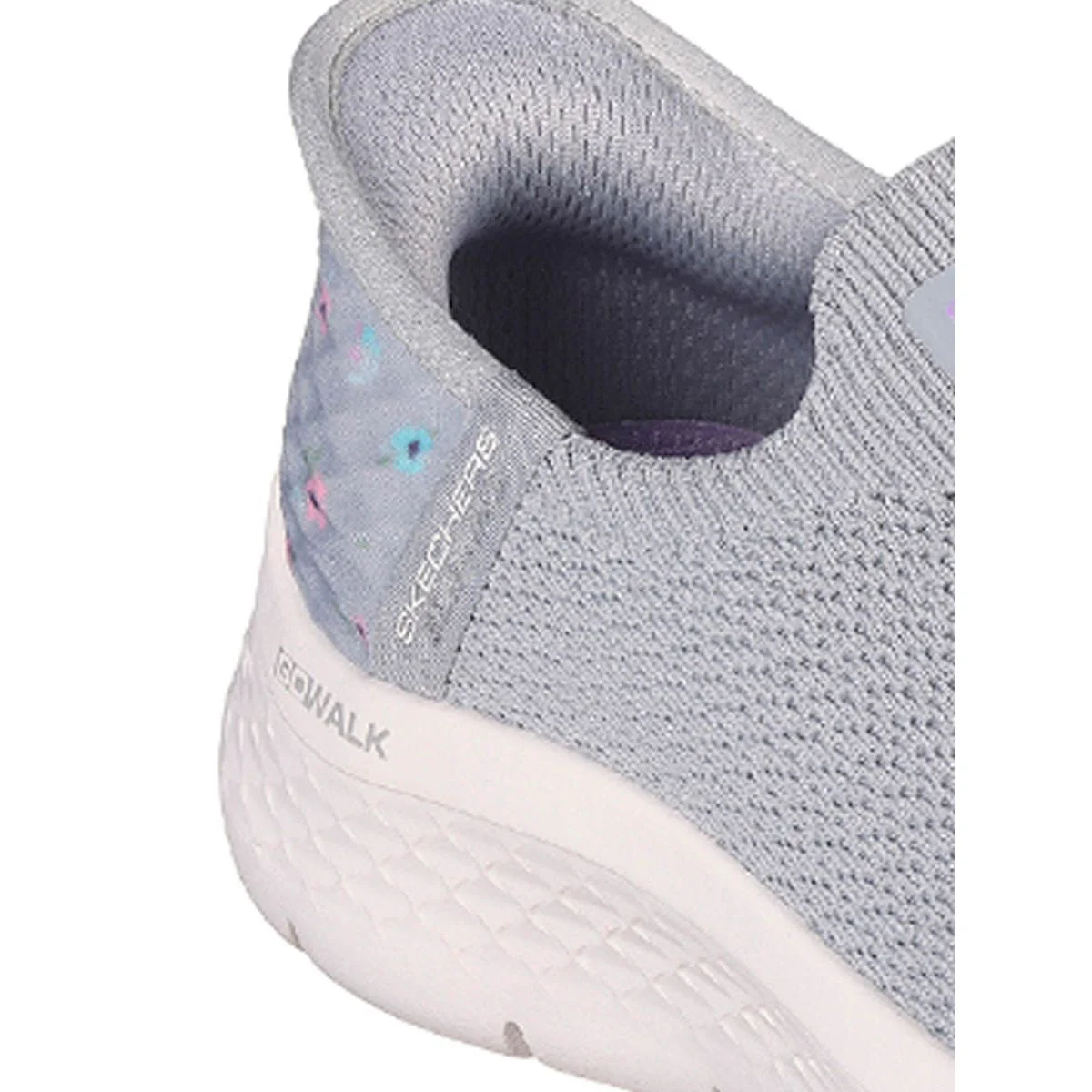 Skechers Hands Free Slip-ins®: Go Walk® Flex — цвет серый, размер US 10, Sunset Rose Women's Training Shoes