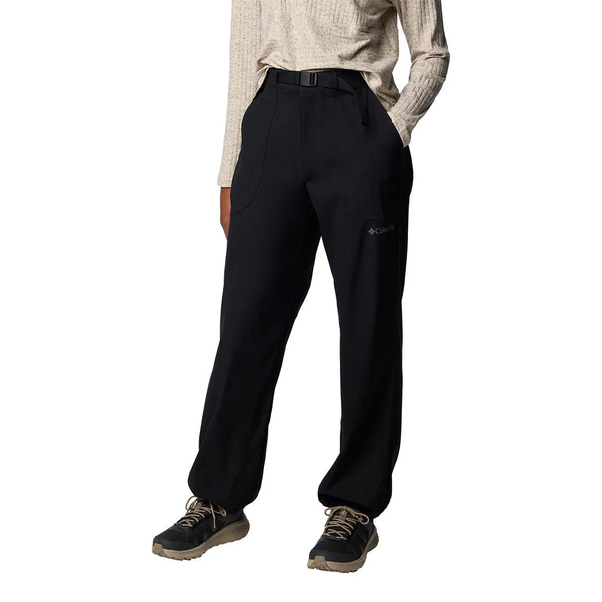 COLUMBIA Brea Falls™ Nylon Women's Hiking Pants - Black - L (US SIZE)