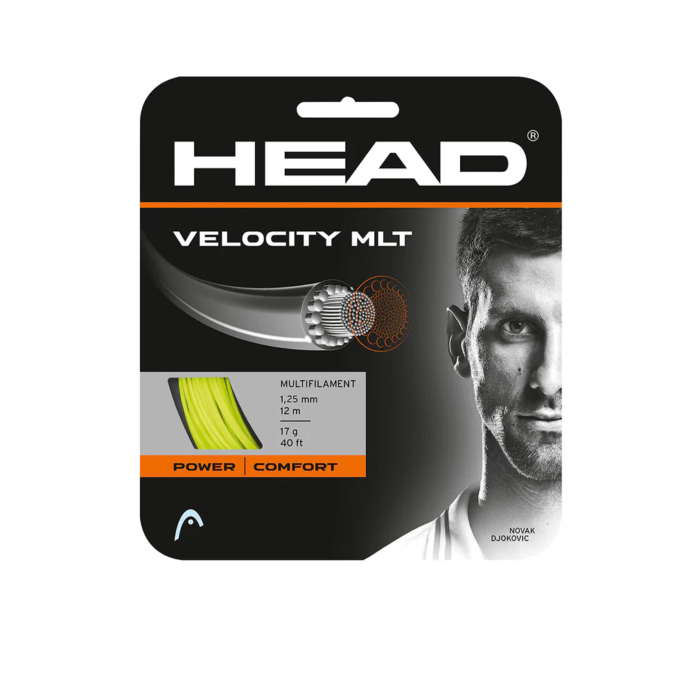 HEAD Velocity MLT Set 17 Tennis String - Pink - ONE SIZE