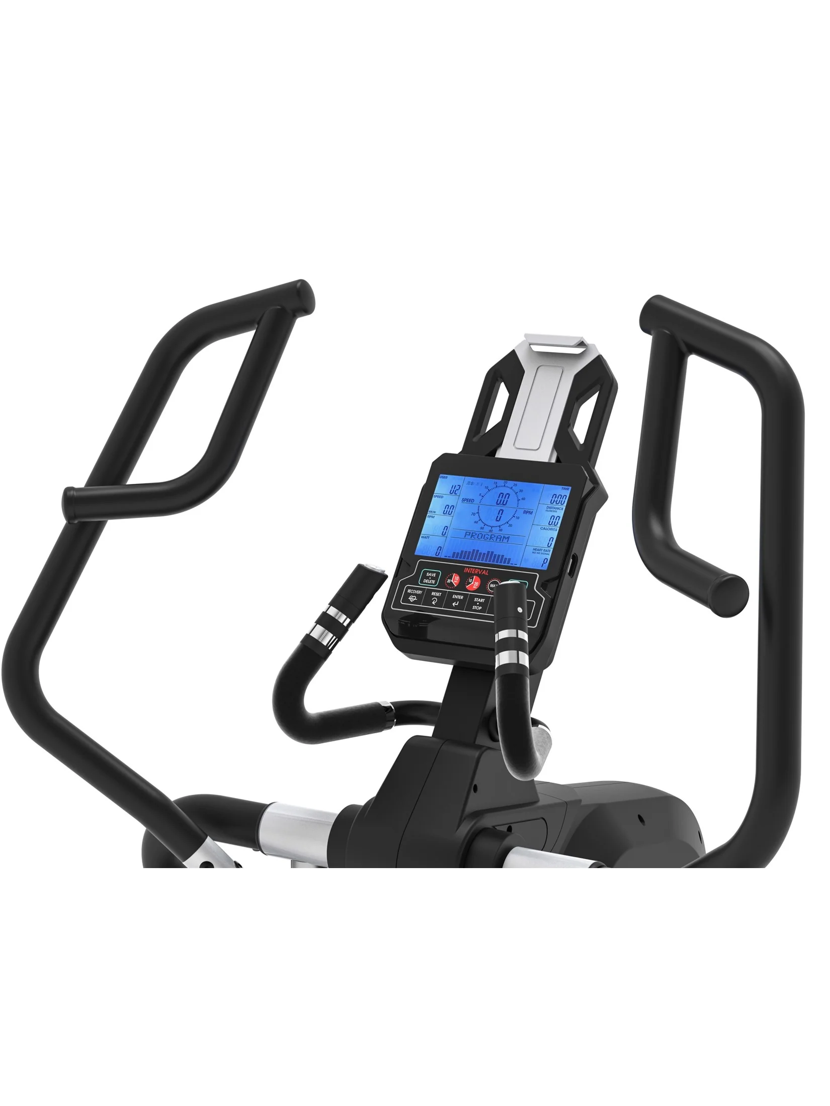 เครื่องเดินวงรี T-UNITED E360/SPORTOP - Black - One Size