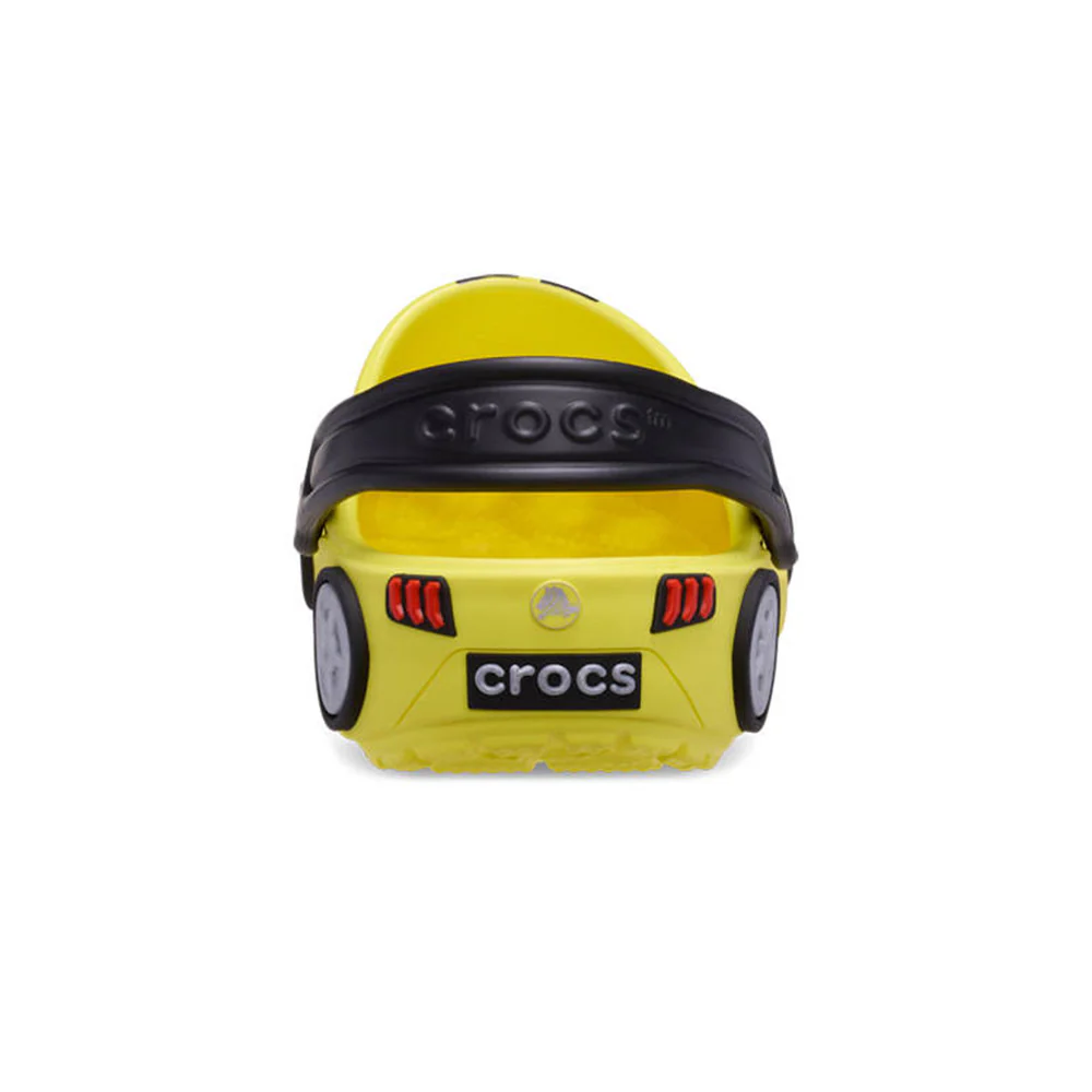 CROCS Classic IAM Race Car Clog Toddler Kids Lifestyle Shoes - Yellow - US C10