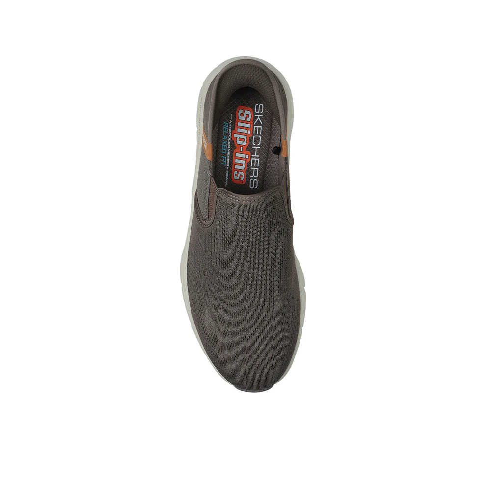 Skechers Slip-ins® Relaxed Fit®: D'Lux Walker® 2.0 — цвет коричневый, размер US 10, Reeler Men's Lifestyle Shoes