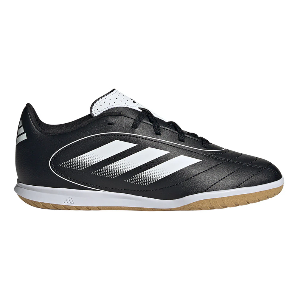 ADIDAS Goletto IX Kids Indoor Court Shoes - Black - 12 K