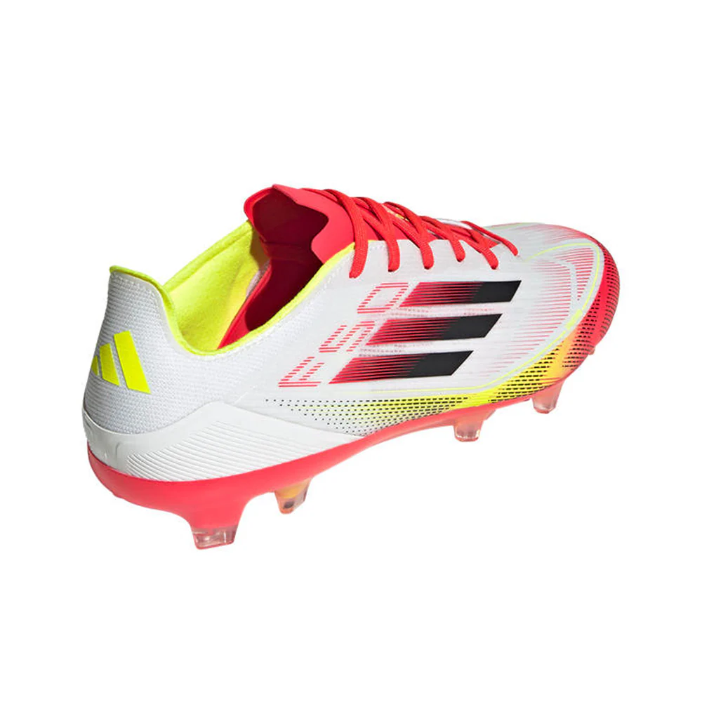Мужские футбольные бутсы Adidas F50 Pro Fg — цвет белый, размер UK 10