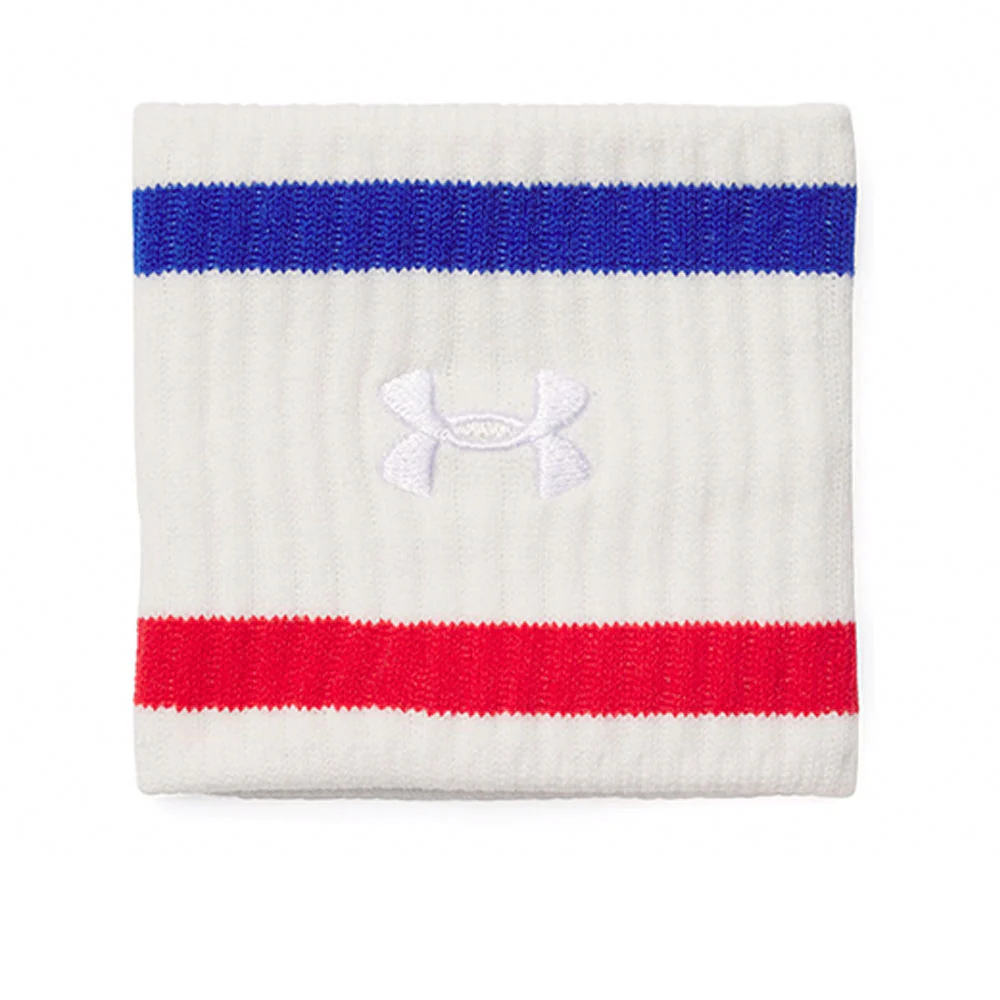 Under Armour Lightweight Terry Unisex Wristbands — цвет белый, размер единый размер