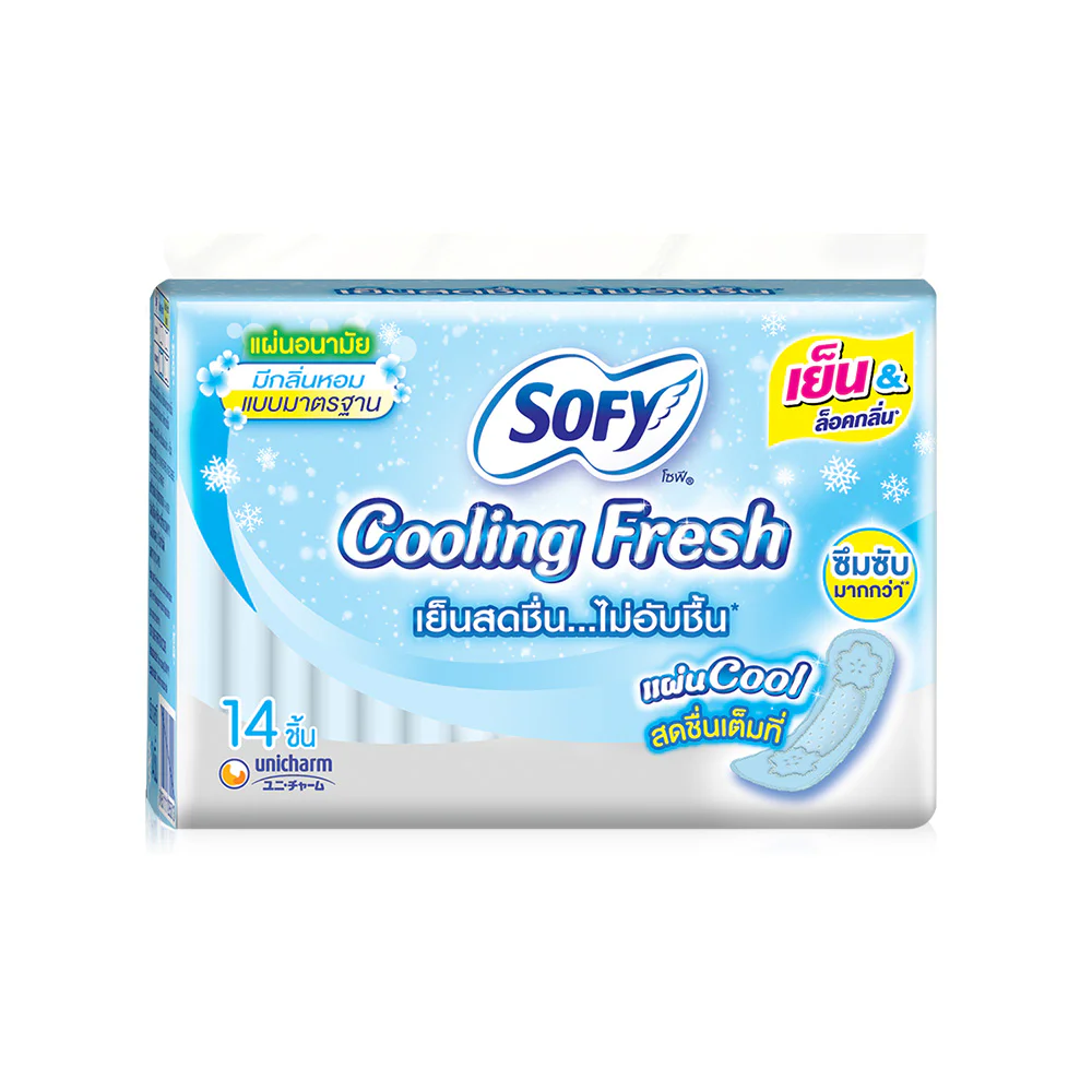 Sofy гигиенические прокладки Cooling Fresh Slim Scented 14 шт