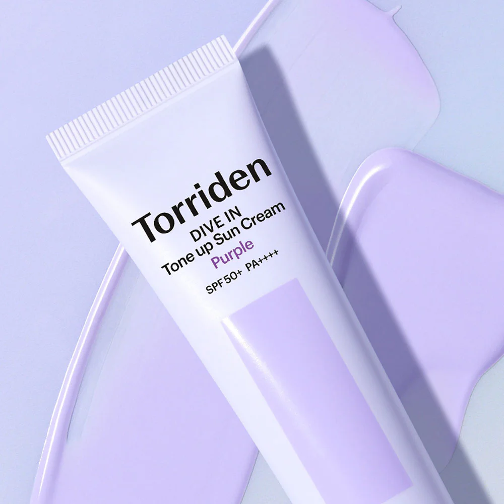 Torriden Dive In Tone Up Sun Cream Purple SPF50+ PA++++ — цвет фиолетовый, 60 мл