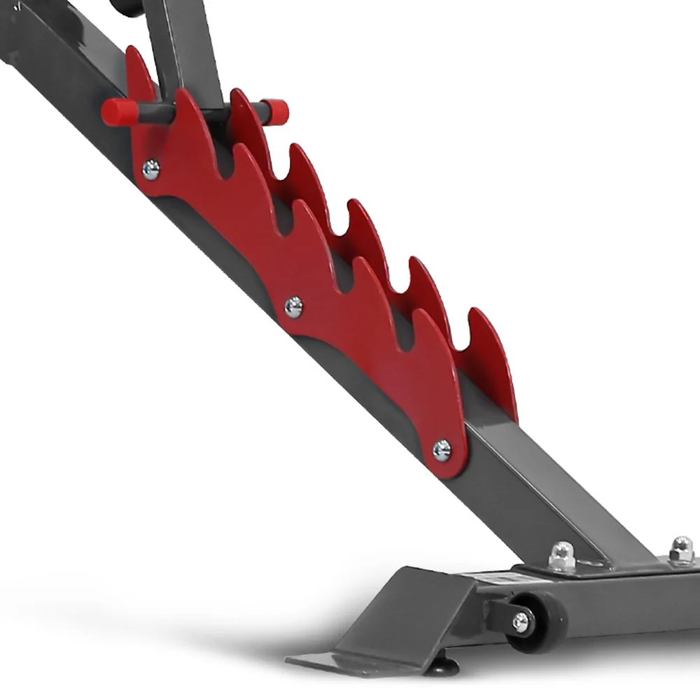 ม้านั่งยกน้ำหนัก RED - Black - ONE SIZE