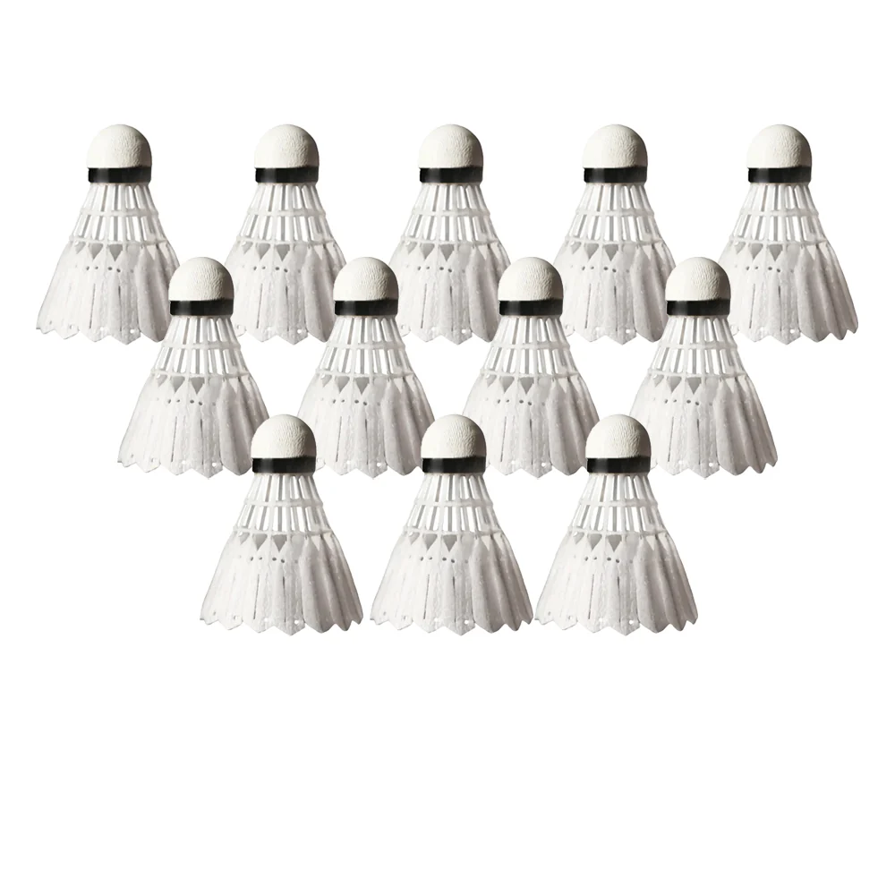 VICTOR New Carbon Sonic Pro 76 Shuttlecock (12 Pieces) - White - ONE SIZE