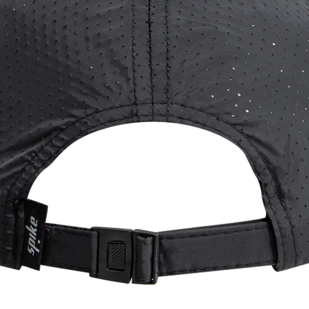SPIKE Running Unisex Cap - Black - ONE SIZE