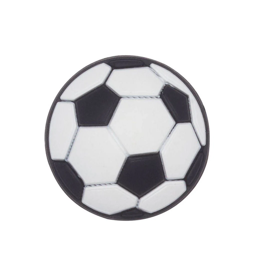 CROCS Jibbitz Soccerball Shoe Charms - Multi Color - ONE SIZE
