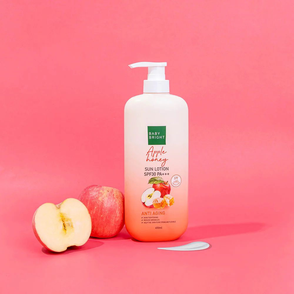 Baby Bright Apple Honey Sun Lotion SPF30 PA+++ — Apple Honey, 450 мл