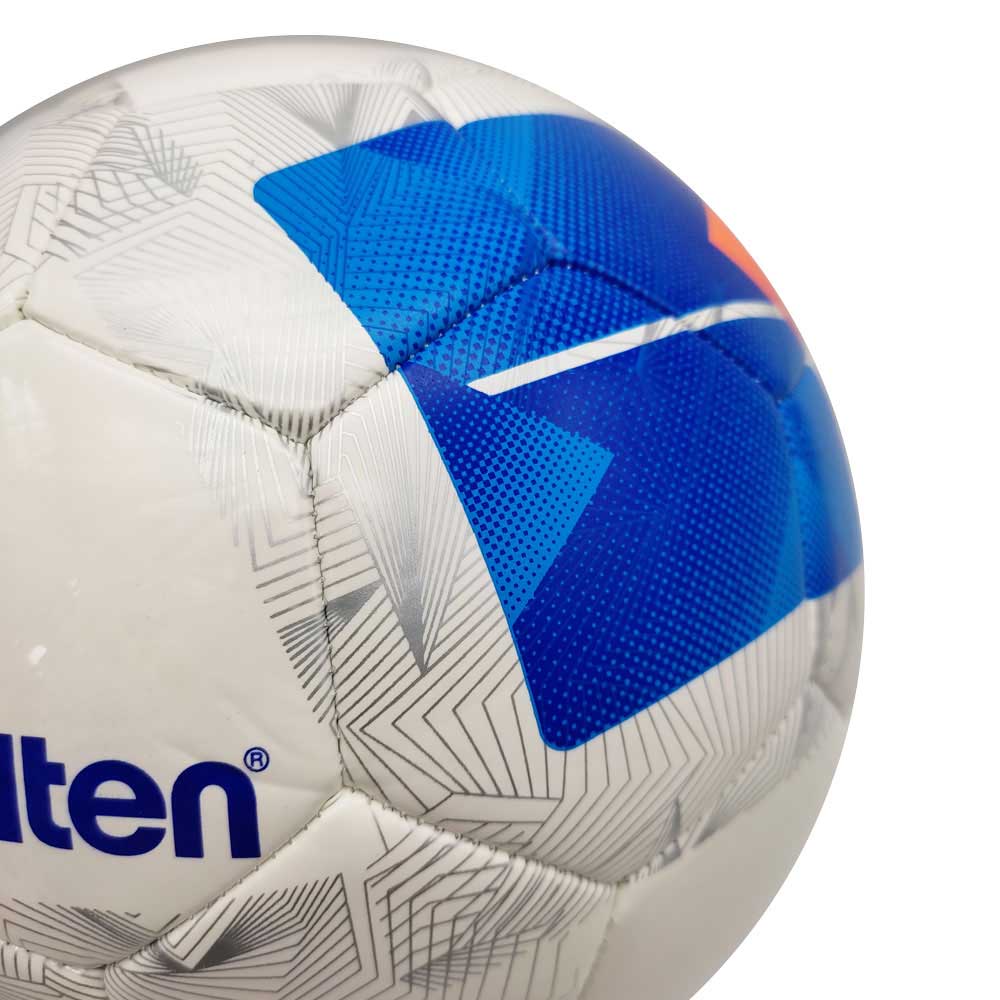 MOLTEN ฟุตบอล F4N2000 TPU เย็บเครื่อง เบอร์ 4 สีขาว/น้ำเงิน - Multi color - BALL 4