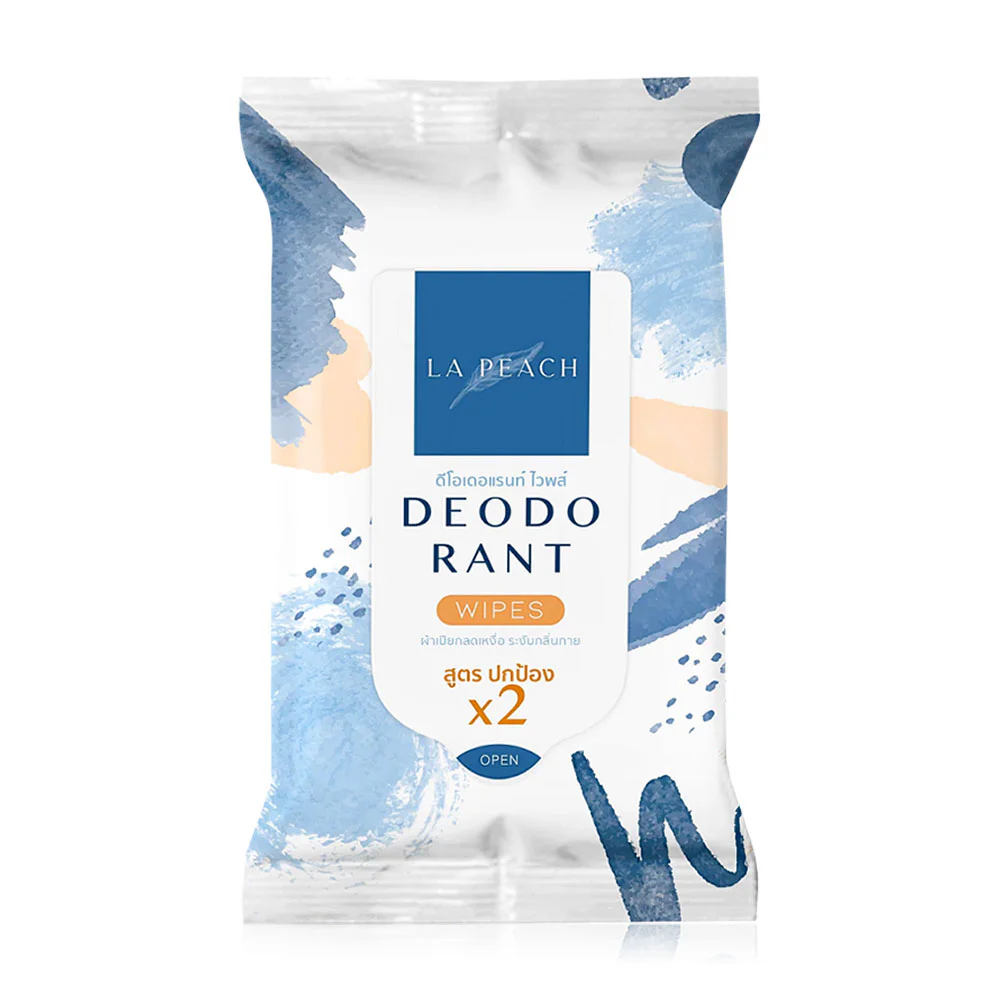 La Peach Deodorant Wipes Extra Care Double Protection 10 листов