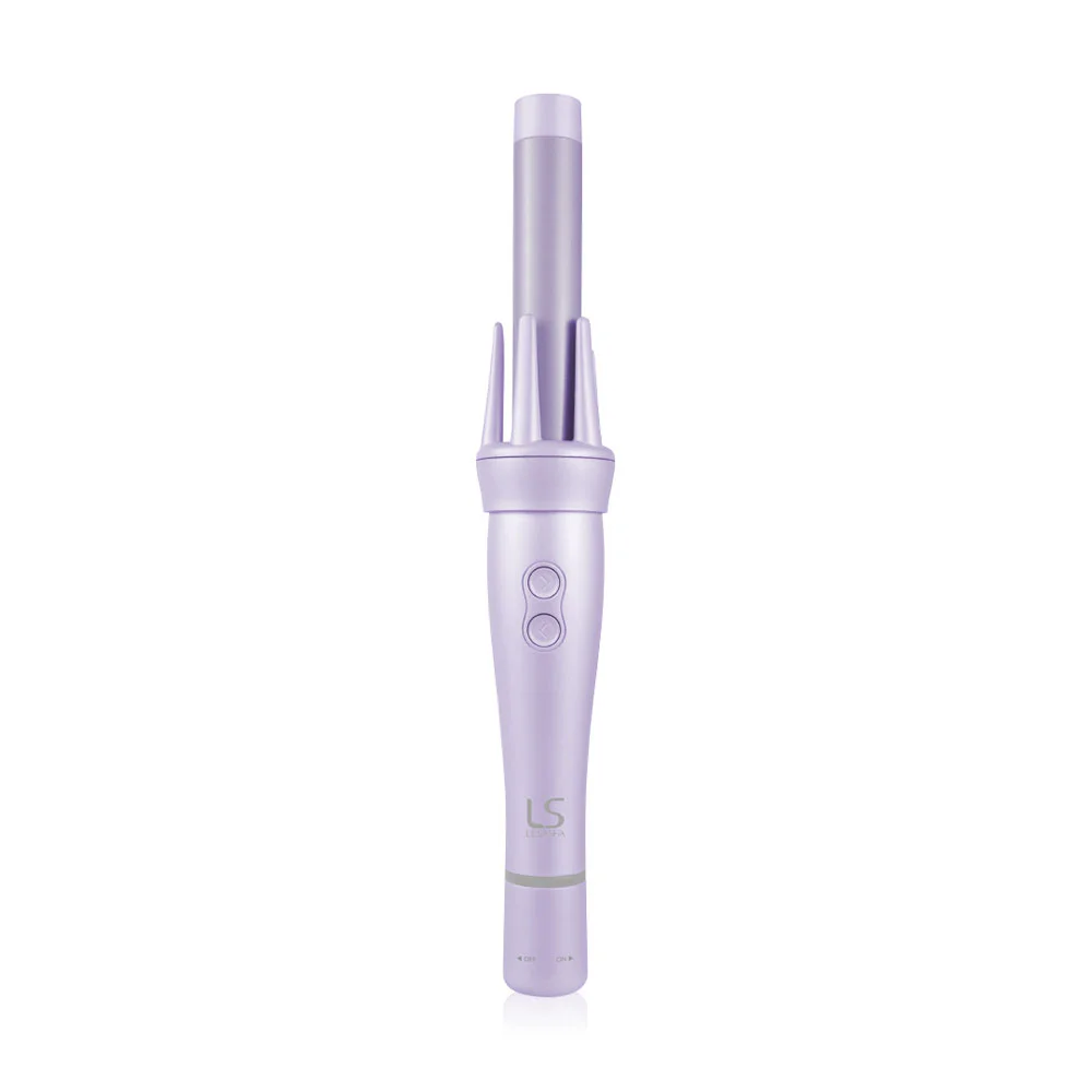 Lesasha Macaron Auto Twist Hair Curler Lavender 25mm
