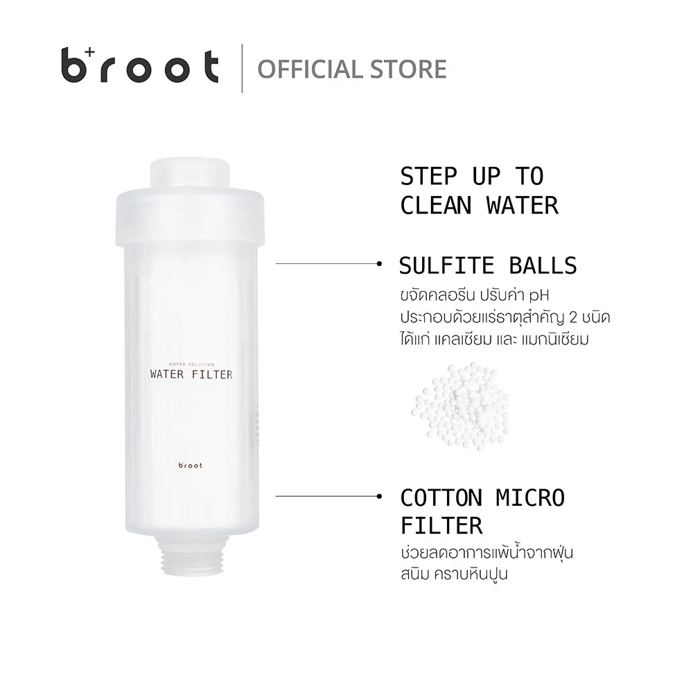 Broot Water Solution Filter 90g + [Free! Filter For Water Solution Filter 90g]