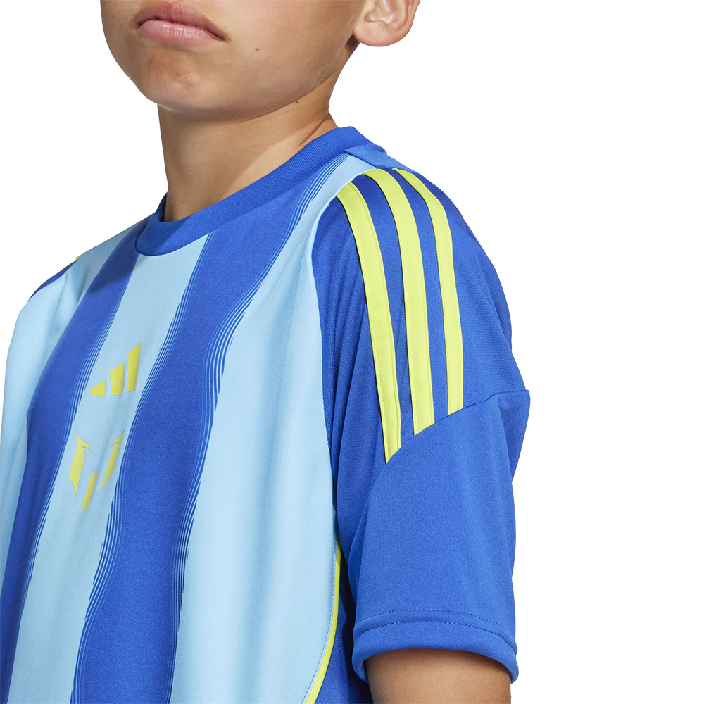 ADIDAS Messi Training Kids Football Jersey - Blue - 128 CM