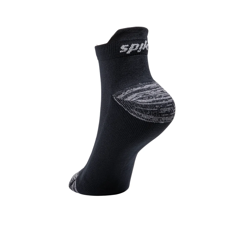 SPIKE Allyn Unisex Running Socks - Black - ONE SIZE