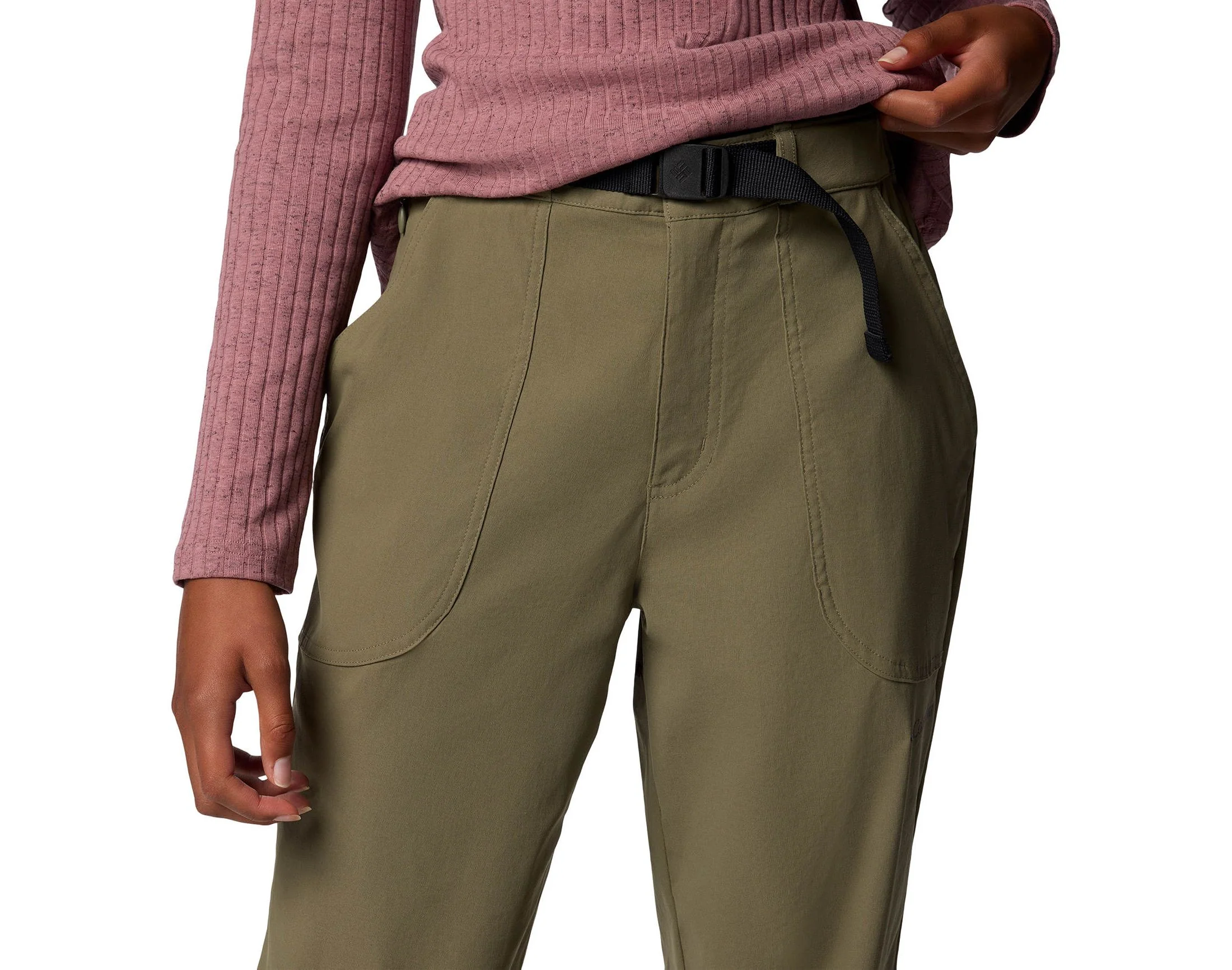 Женские брюки Columbia Brea Falls™ Nylon Hiking — цвет зеленый, размер L (американский размер)