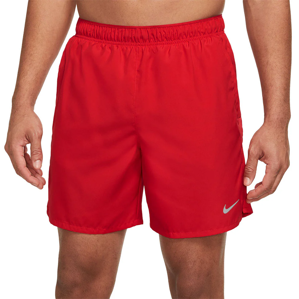NIKE Dri-FIT Challenger 7" Brief-Lined Men's Running Shorts - Red - L (US SIZE)