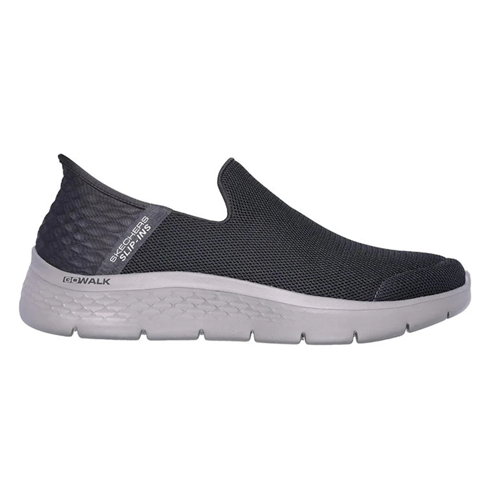 Мужские повседневные кроссовки Skechers Hands Free Slip-ins™ Go WALK® Flex — цвет серый, размер US 10