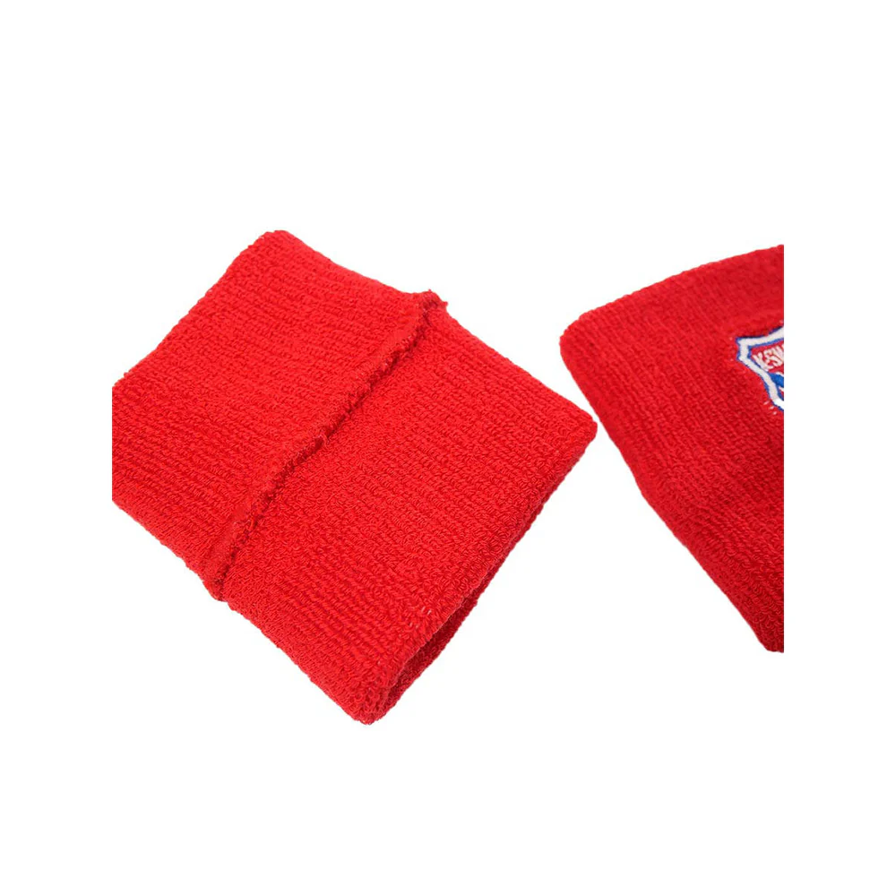 K-SWISS KSWFW24WBRED Unisex Wristbands - Red - ONE SIZE