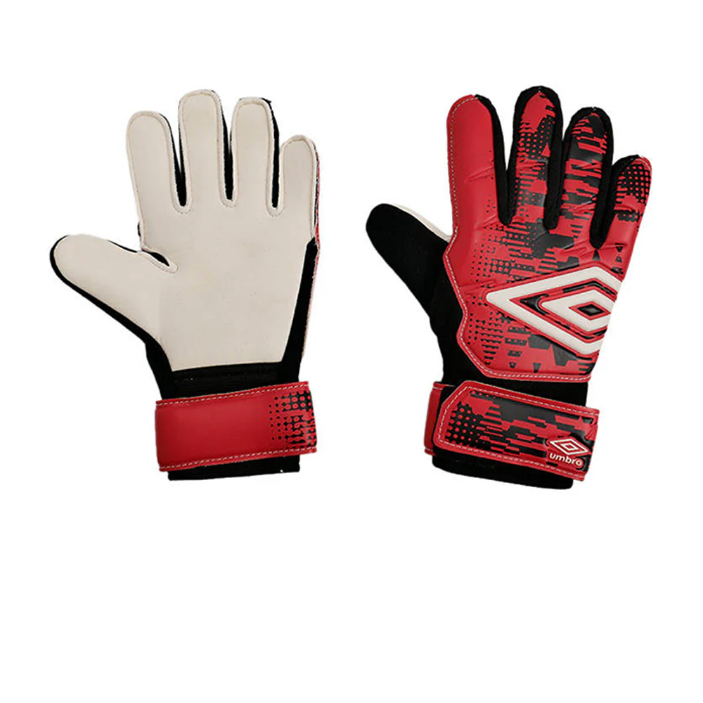 UMBRO Formation Kids Goalkeeper Gloves - Red - GLOVES 4