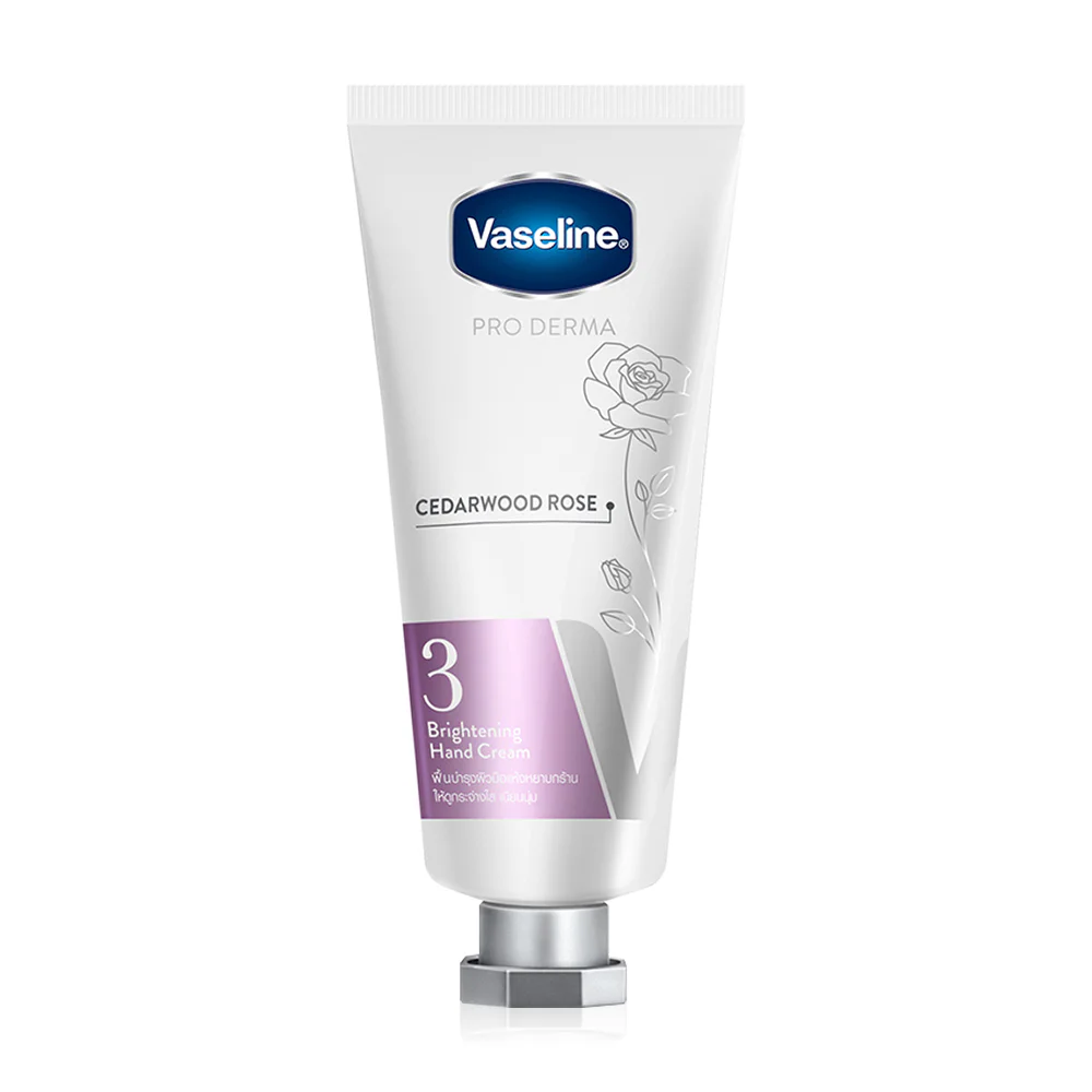 Vaseline Pro Derma Cedarwood Rose Brightening Hand — цвет кремовый, Cedarwood Rose, 37 мл