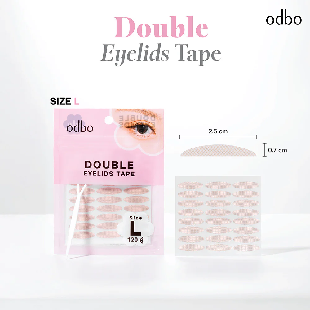 Odbo Double Eyelids Tape 120pairs OD847 — Size L