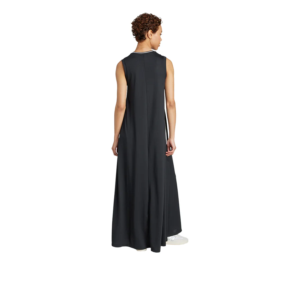 ADIDAS Tiro Cut 3-Stripes Soft Mesh Long Women's Dress - Black - L (ASIAN SIZE)