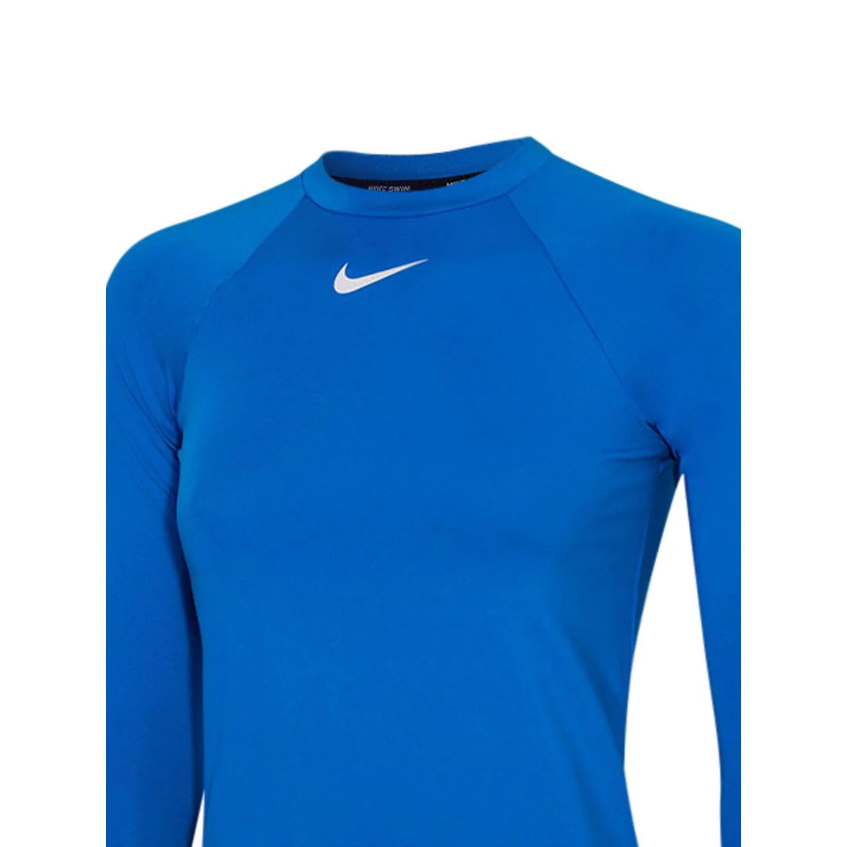 NIKE Swim Charms Girls Rashguard - Blue - L (US SIZE)