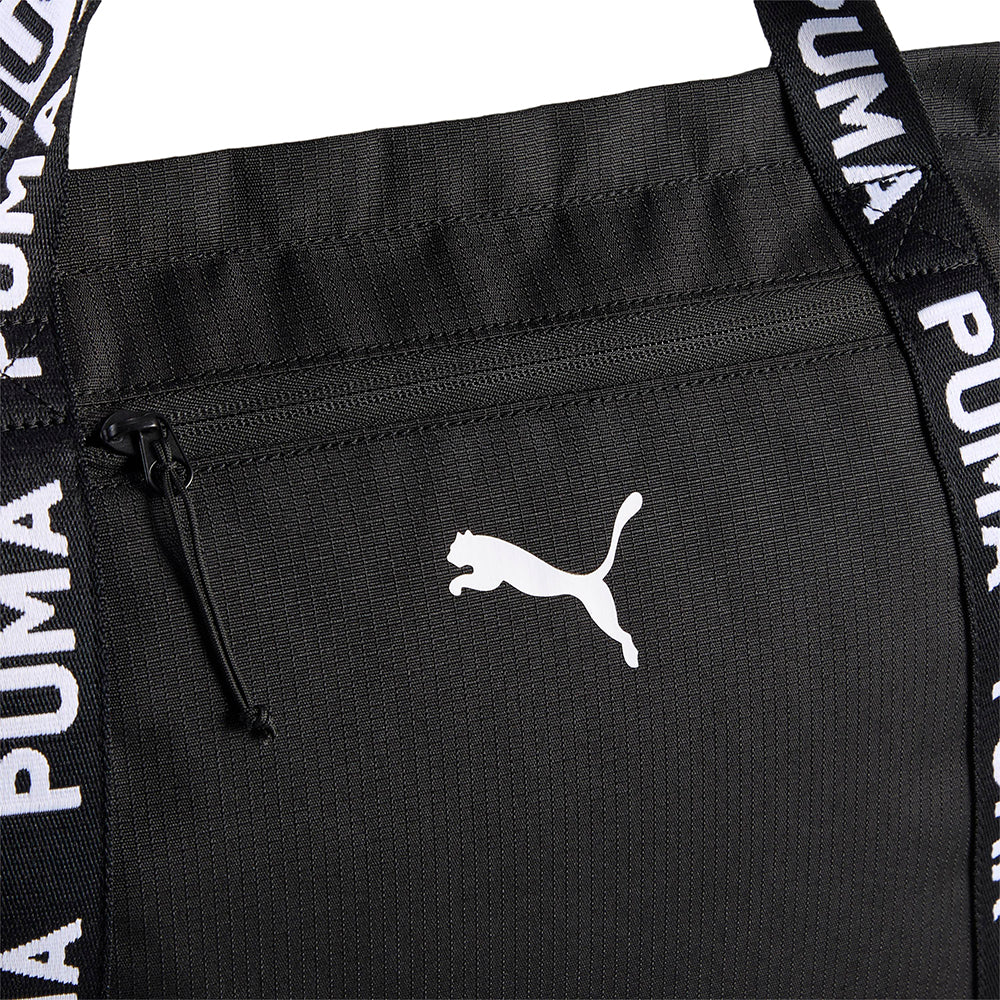 PUMA AT ESS Barrel Unisex Tote Bag - Black - ONE SIZE