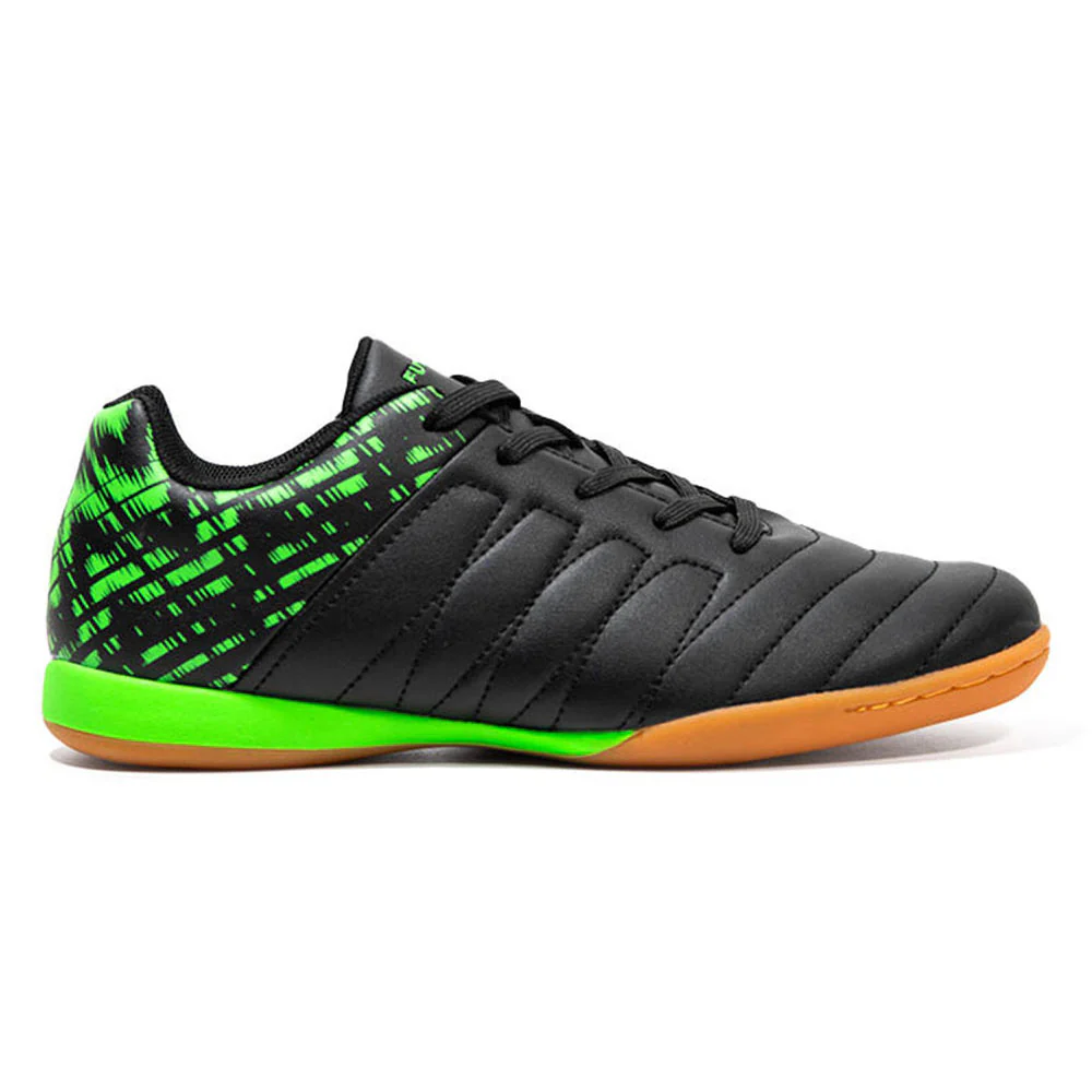 FUTBOLX Court Sonic-01 Boys Futsal Shoes - Black - US 2.5