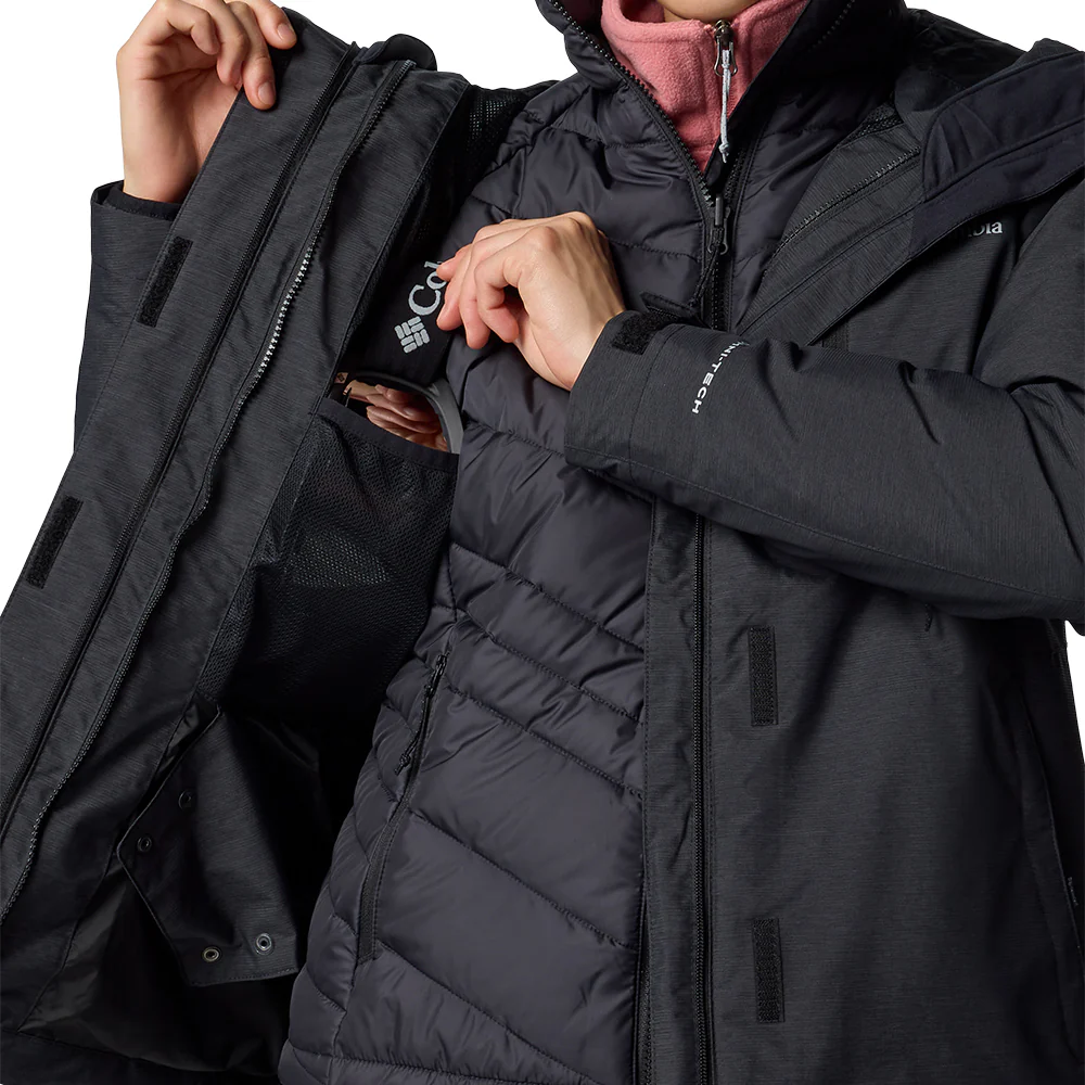COLUMBIA Whirlibird™ V Interchange Women's Jacket - Black - 2XL (US SIZE)