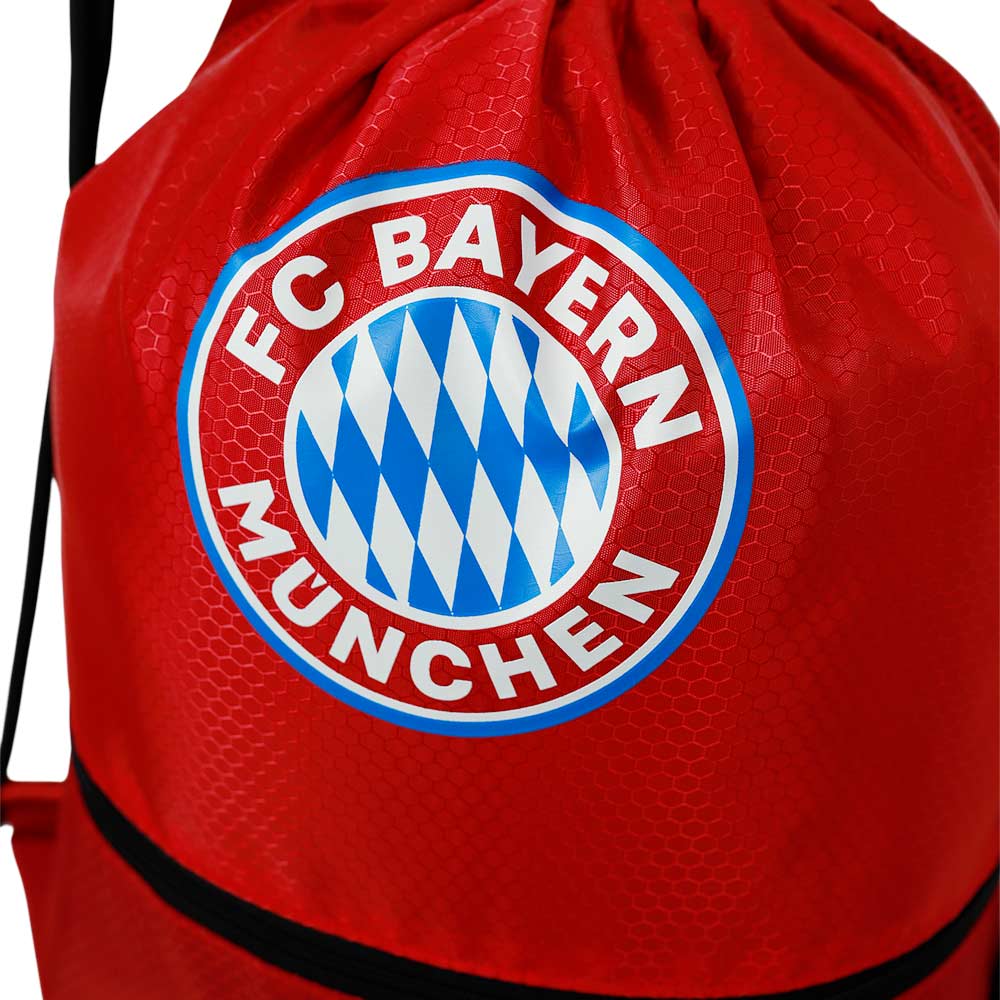 FC BAYERN MUNCHEN Mia San Mia Unisex Gym Sack - Red - ONE SIZE