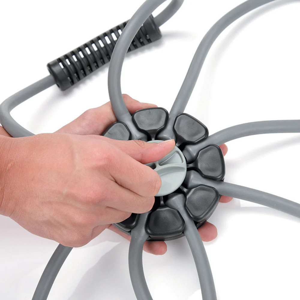 EXEO ยางยืดเหยียดเส้นยาว ตัวเอ็กซ์ SG-1280 สีเทา - Grey - ONE SIZE