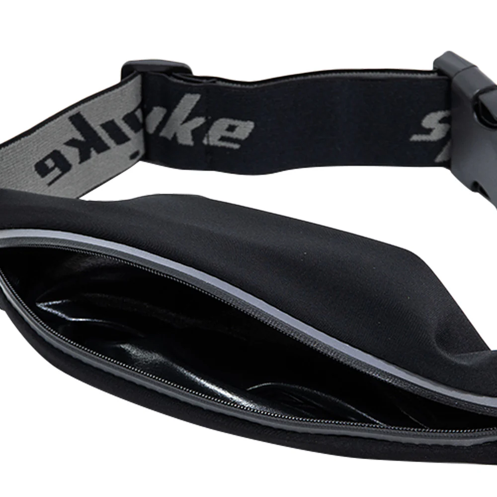 SPIKE Running Bag Unisex Running Waistpack - Black - ONE SIZE