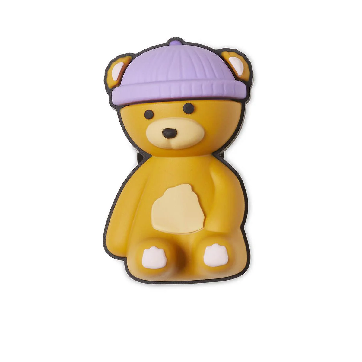 CROCS Jibbitz Teddy Bear with Beanie Shoes Charm - Multi Color - ONE SIZE