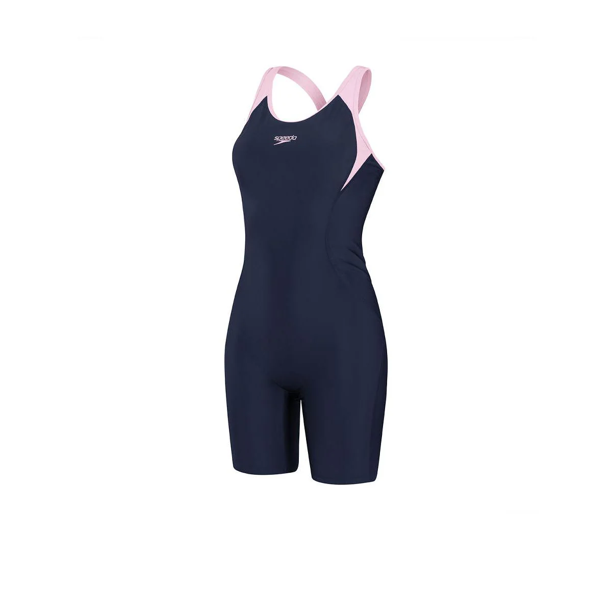 Женский купальник Speedo Sleeveless Kneesuit — цвет синий, размер UK 32