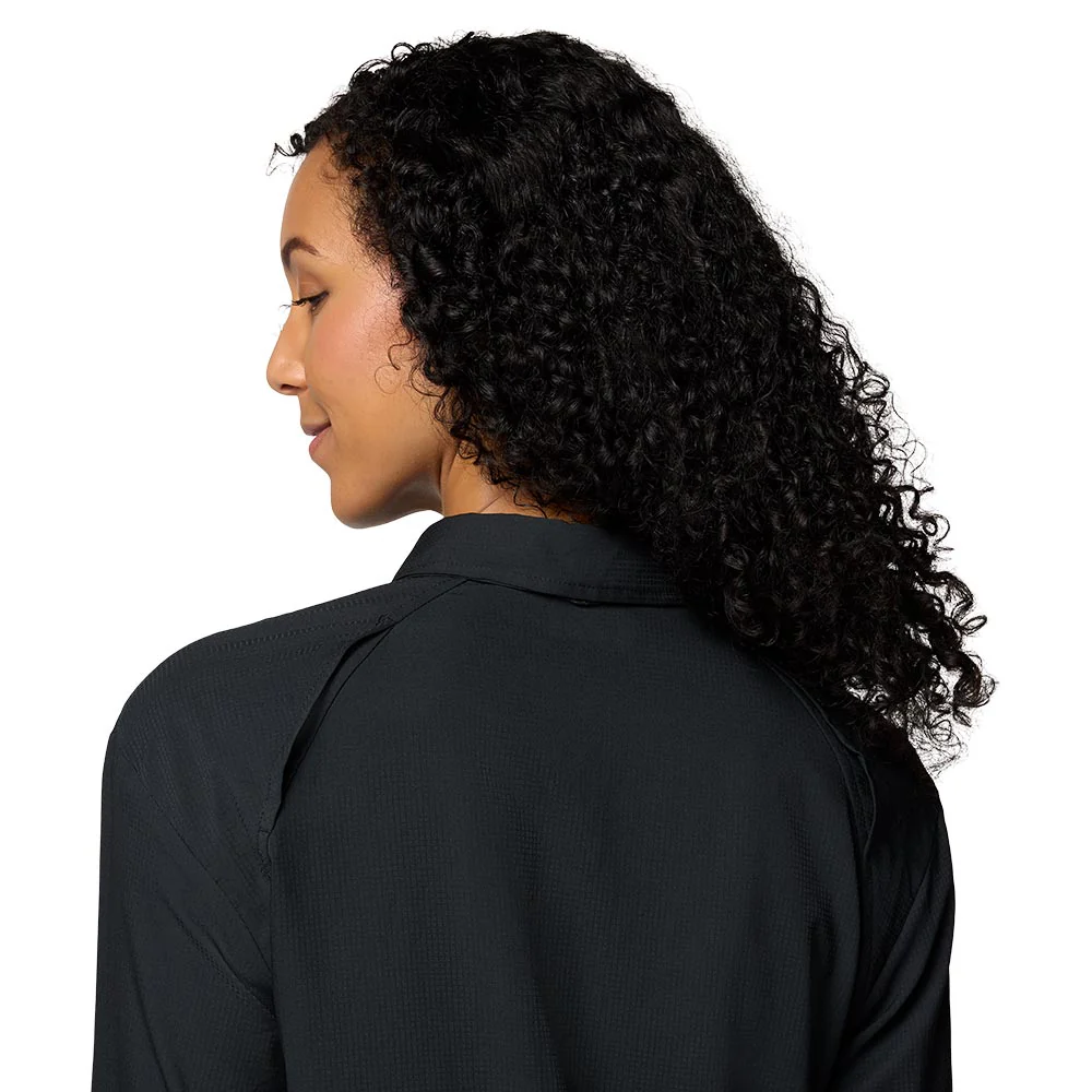 COLUMBIA Silver Ridge™ Utility Long Sleeve Women's Shirt - Black - 2XL (US SIZE)
