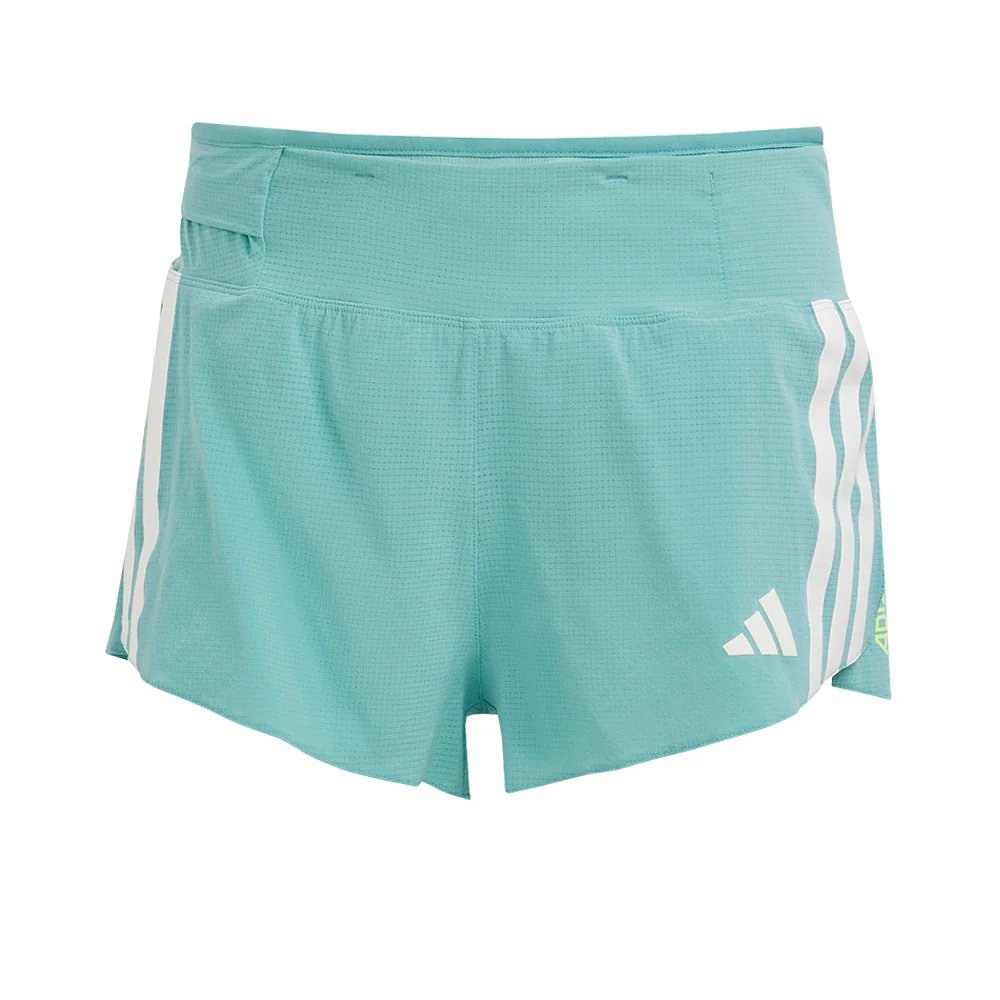 ADIDAS Adizero Running Gel Pocket Women's Running Shorts - Green - 2XL (ASIAN SIZE)
